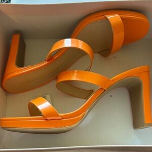Chinese Laundry Tete Orange Heels (9)
